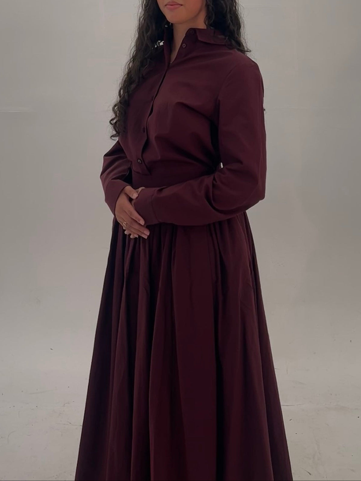 Burgundy Back-To-School Set