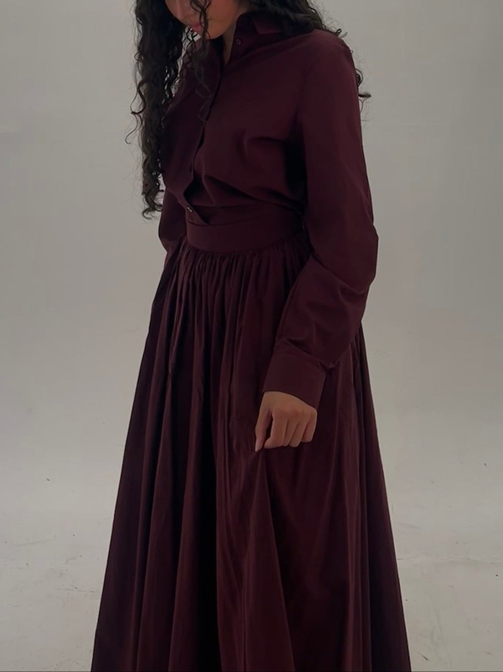 Burgundy Back-To-School Set