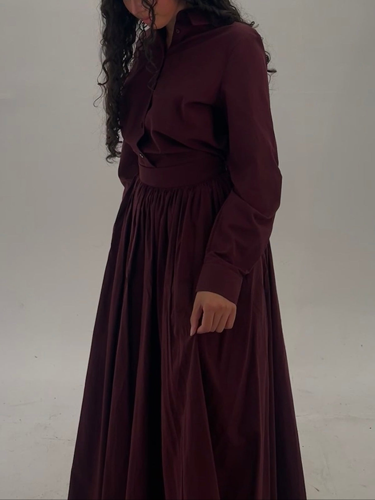 Burgundy Back-To-School Set