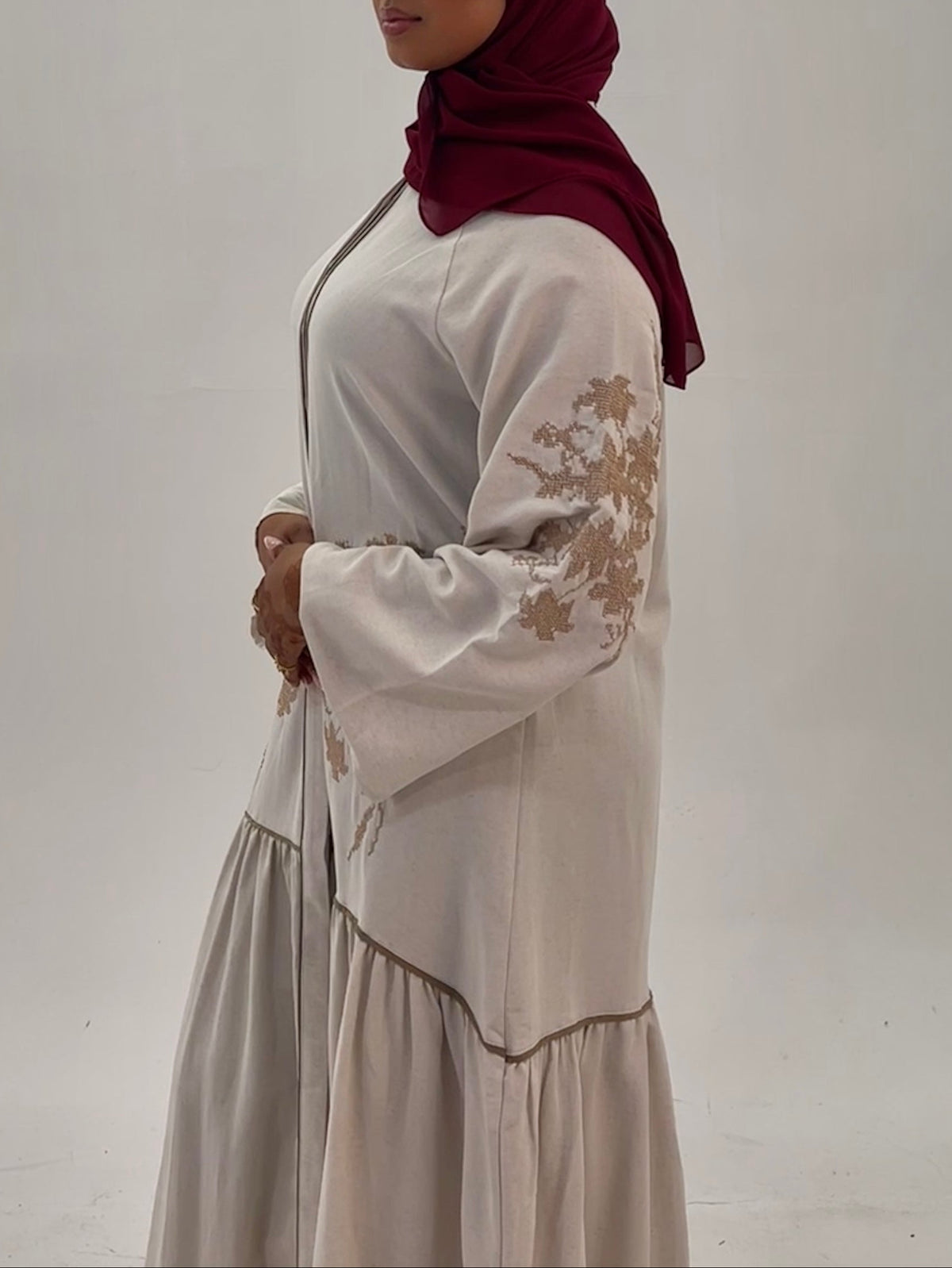 Beige Abaya