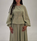Sage Linen Set