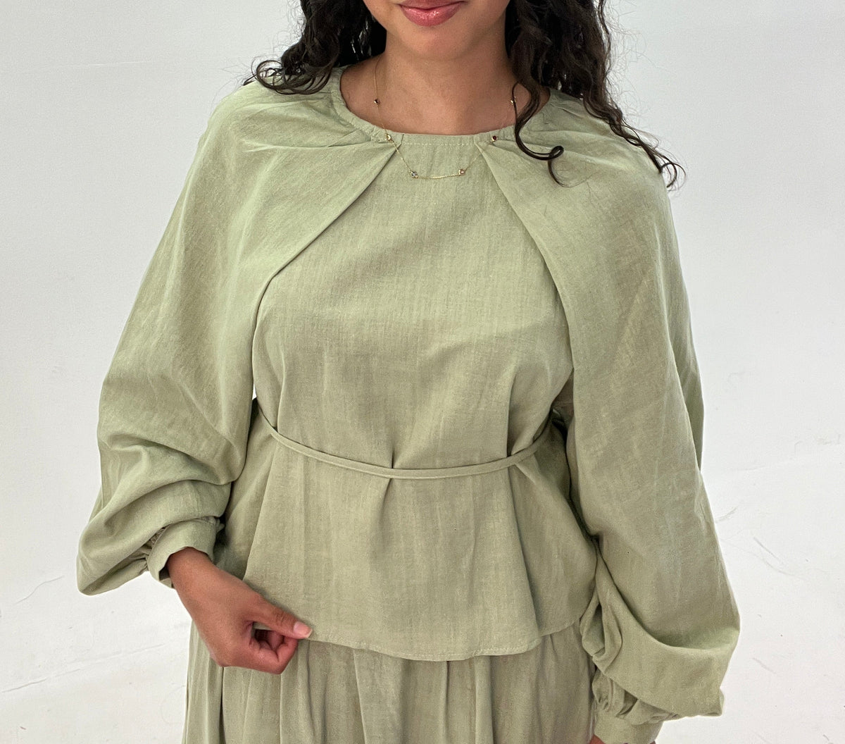 Sage Linen Set