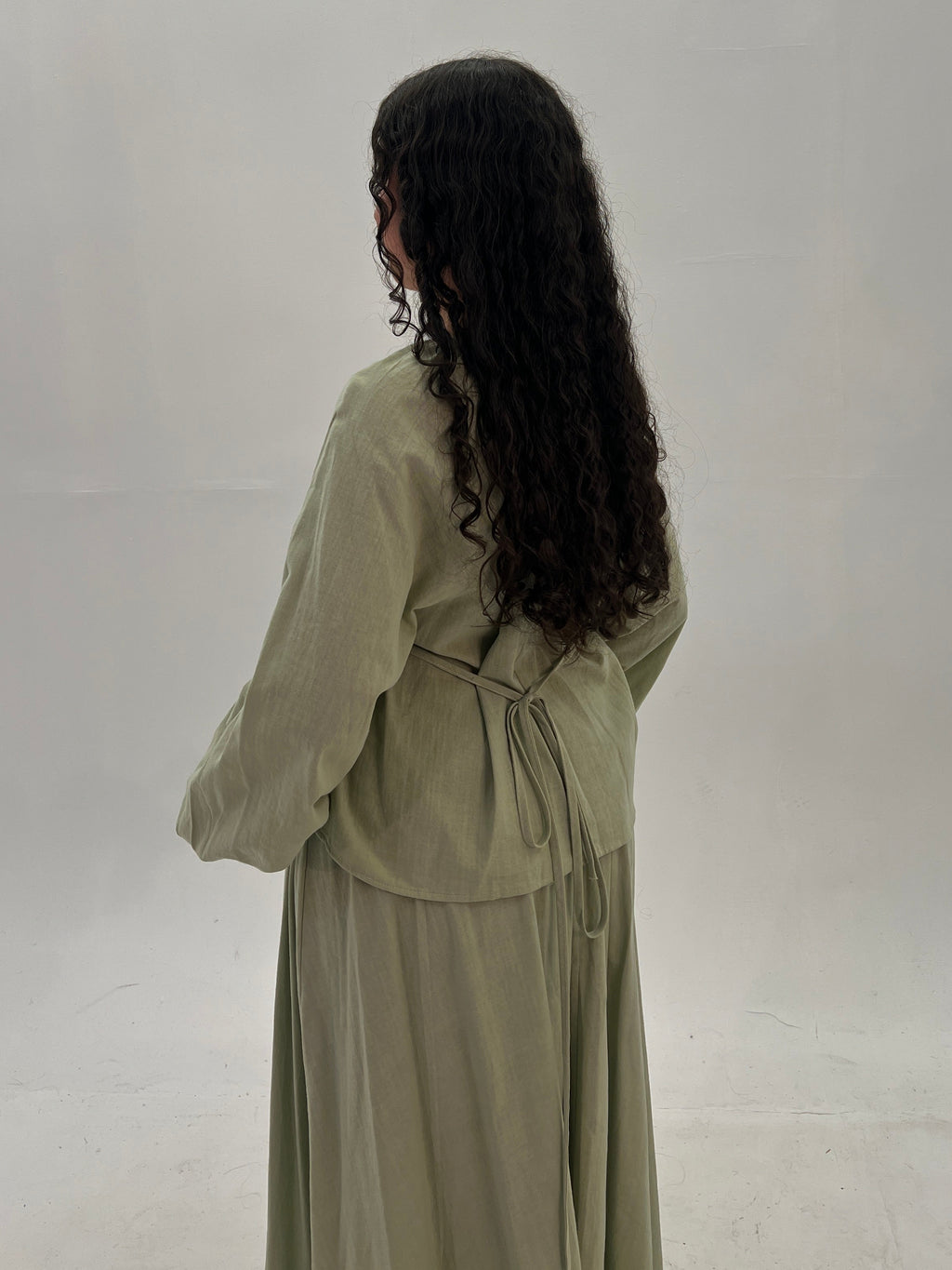 Sage Linen Set