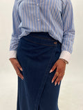 Asymmetrical Cotton Skirt