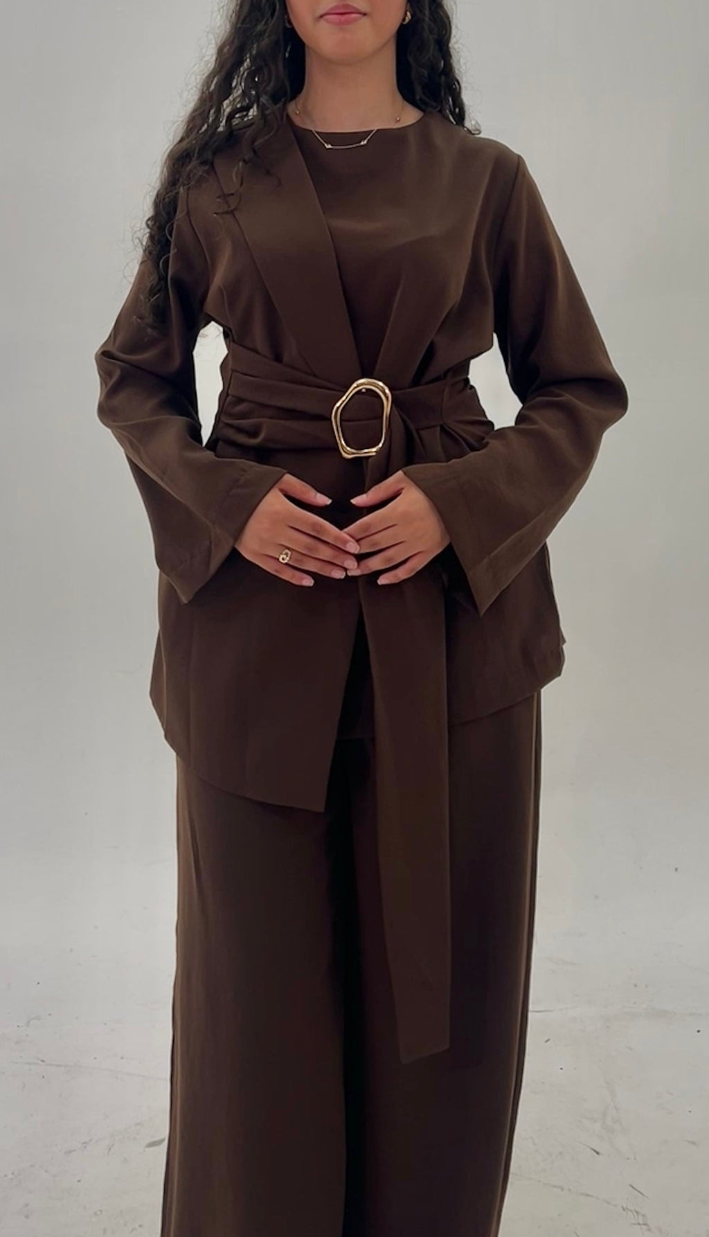 Brown Elegant Set